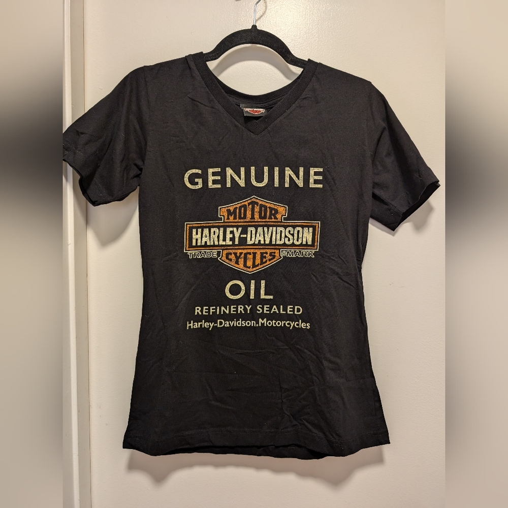 Harley-Davidson Black Fitted T-Shirt